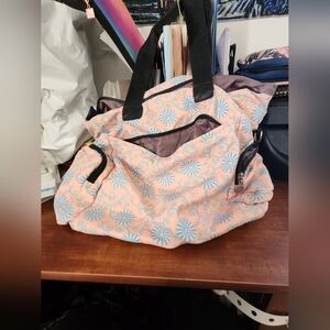 Morhua Peach colored beach tote bag